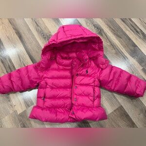 Ralph Lauren Down Puffer Jacket (toddler girl)